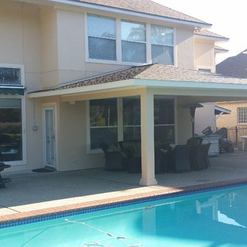 Patio Cover Project of the month in Baytown, Tx- September 15
