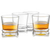 Afina Crystal Whiskey Glasses 10 oz, Set of 2
