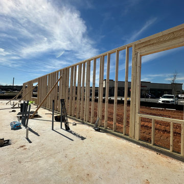 Comercial - Taco bell Framing Construction.