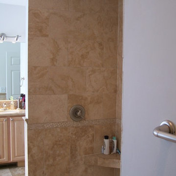 Turkish Travertine Master Bath