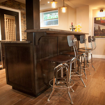 Modern Vintage Basement