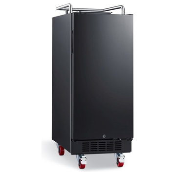 EdgeStar BR1500 15"W Kegerator Conversion Refrigerator - Black