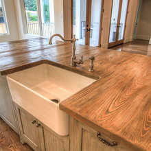 wood countertop