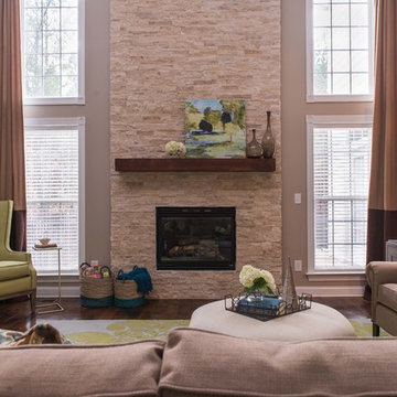 Cool and Contemporary Living Room