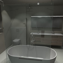 Waters Baths of Ashbourne - Brook Freestanding Bath concept. - Baths