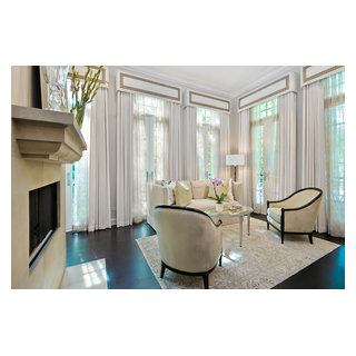 Lincoln Park Family Home - Transitional - Living Room - Chicago - by ...