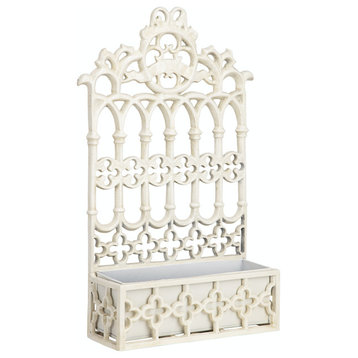 Cast-Iron Gothic Revival Flower Box