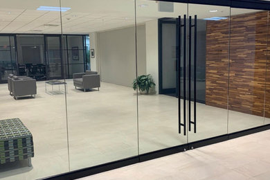 Glass partitions/doors