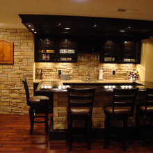 Basement bar
