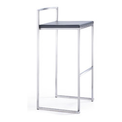 Lapin Stackable Stool | Grey (Set of 4) - Bar Stools And Counter Stools