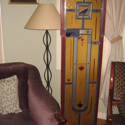 Free-Standing Stained Glass Panel - Artwork