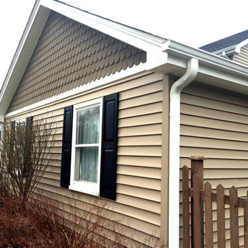 Scalloped Siding and Complete Exterior Renovation