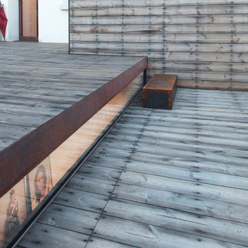 Rivestimento effetto Corten - Maison 203 - Valdobbiadene (TV)