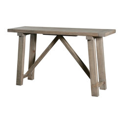 Farmhouse 55" Console Table - Side Tables And End Tables