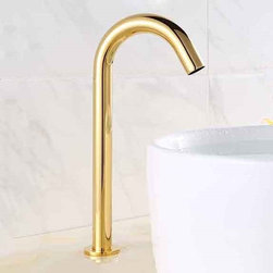 Wella Gold Slim Sensor Faucet - Bathroom Sink Faucets