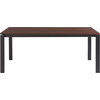 Universal Furniture Spaces 7pc Hamilton Dining Table Set, Walnut Top