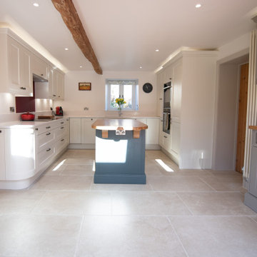 Wakefield - Porcelain, Heritage Green & Stone Grey