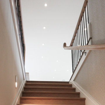 Project #81 | Modern Staircase with Integrated Seating