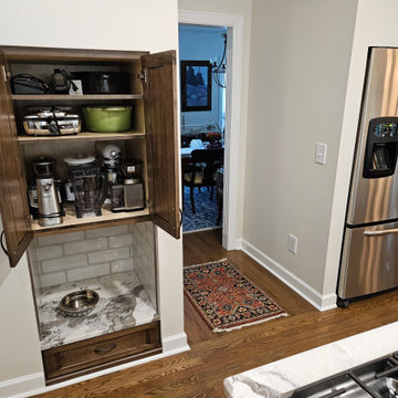 Transitional Kitchen Remodel Done With New Two-Tone Colored Cabinets