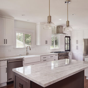 Complete remodeling of a 1920's hillside home in Glendale