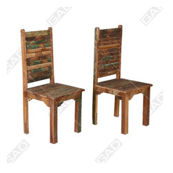 COLOR BLOB WOODEN DINING CHAIR - Furniture