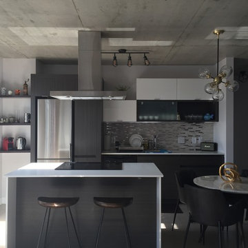 MODERN CONDO SPACE PLANING AND FURNITURE LAYOUTS