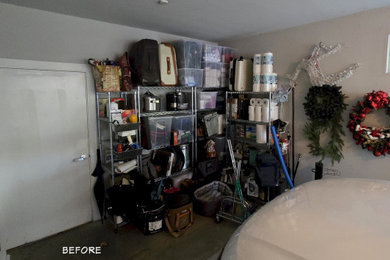 Inspiration for a garage remodel in Austin