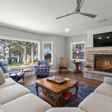 Delavan Lake Cottage Receives a Face 'Lift'