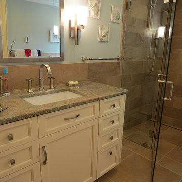 The kids are off to college!  Time to update their bath!!!