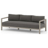 Sonoma Outdoor Sofa, Weathered Grey,Stone Grey / 60"