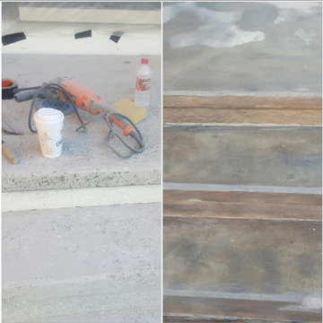 Stamped concrete