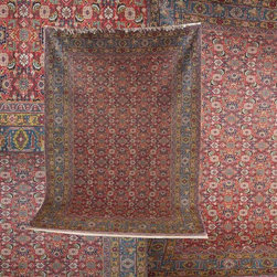 Antique Persian Senneh rug - Floor Rugs