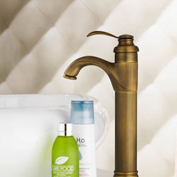 Classic Solid Brass Bathroom Sink Tap T0426A - Bathroom Sink Faucets