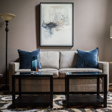 Timelessly Tailored Living Space