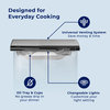 Hauslane | Chef Series Range Hood C190 30" Under Cabinet Kitchen Extractor