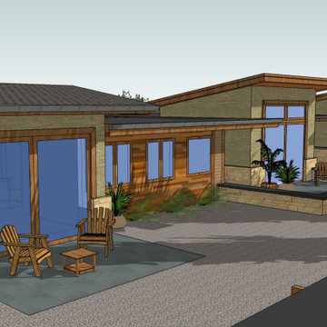 Zero Net Energy (ZNE) Pacific North West Coastal Home