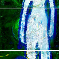 Man with Dog - Paintings