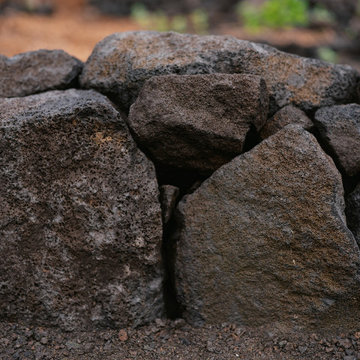 Rock Seat Wall