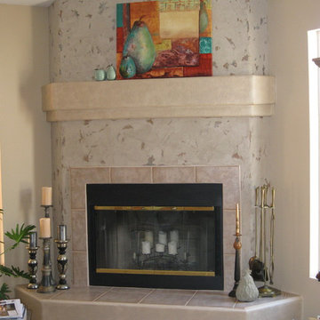 Fire up your fireplace facade