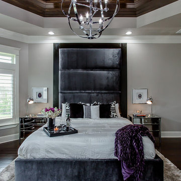 Black & White Master Bedroom