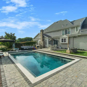 Geometric Pool in South Windsor, CT