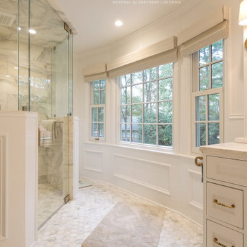 New Windows in Extraordinary Bathroom - Renewal by Andersen Georgia