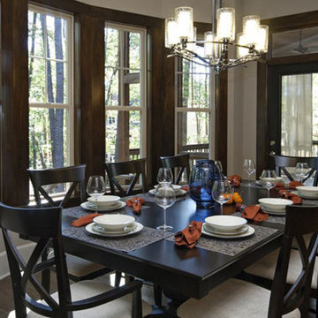 Traditional kitchen dining