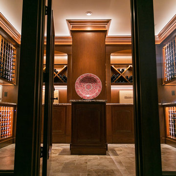 Glowing Wine Cellar