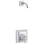 Kohler - Kohler Memoirs Stately Rite-Temp Shower Trim Set No Showerhead, Polished Chrome - Add the classic details of Memoirs to your shower with this shower valve trim. The trim includes a Deco lever handle and faceplate with a clean, traditional style for easy coordination. Pair this trim with a showerhead and a Rite-Temp pressure-balancing valve, which maintains your desired water temperature during pressure fluctuations.