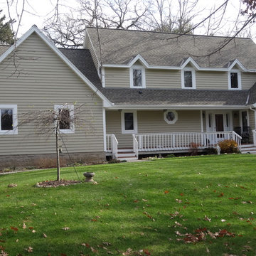 Stone and Painted Wood Exteriors