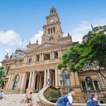 Sydney Town Hall: Heritage Sandstone Restoration