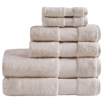100% Cotton 6pcs Bath Towel Set, MPS73-450