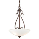 Vaxcel - Vaxcel P0152 Hartford - Three Light Pendant - Graceful curves and tapered curls define the charaHartford Three Light Weathered Patina Etc *UL Approved: YES Energy Star Qualified: n/a ADA Certified: n/a  *Number of Lights: Lamp: 3-*Wattage:100w Medium Base bulb(s) *Bulb Included:No *Bulb Type:Medium Base *Finish Type:Weathered Patina