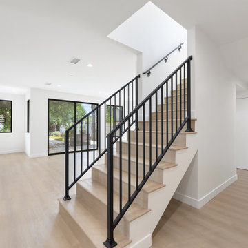 Custom Modern New Construction Home with Mid-Century Rooflines